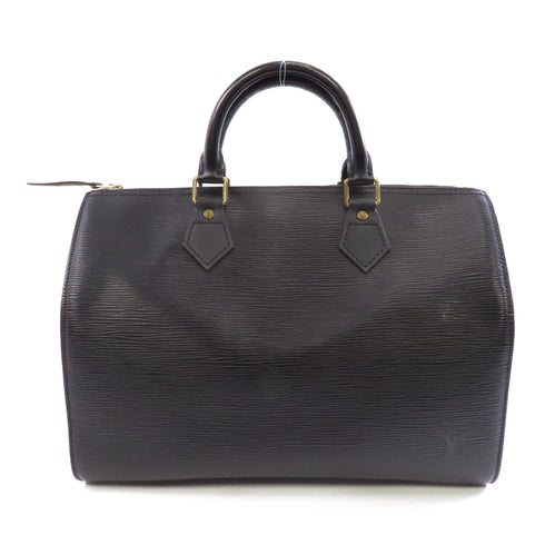 LOUIS VUITTON LV GHW Speedy 30 Handbag Boston Bag M59022 Epi Black