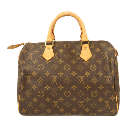 LOUIS VUITTON LV GHW Speedy 30 Handbag Boston Bag M41526 Monogram Brown