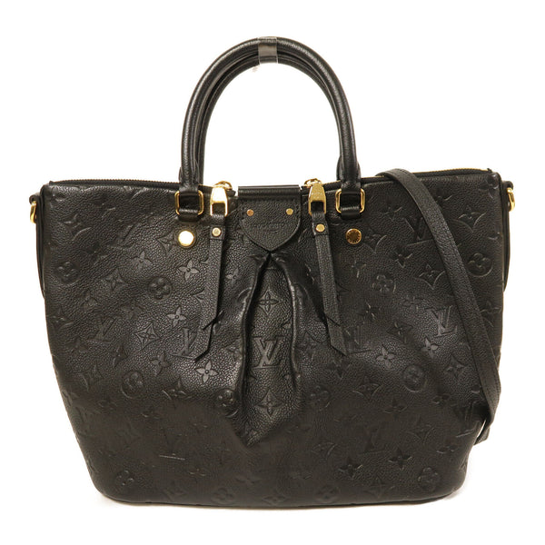 LOUIS VUITTON LV GHW Mazarine MM 2Way Bag Handbag M50639 Monogram Empreinte Noir