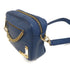 Furla GHW Shoulder Bag Calfskin Leather Blue
