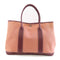 HERMES PHW Garden Party PM Tote Shoulder Bag Canvas Pink