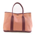 HERMES PHW Garden Party PM Tote Shoulder Bag Canvas Pink