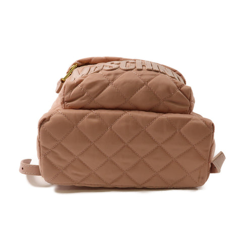 MOSCHINO GHW Backpack Nylon Pink