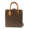 LOUIS VUITTON LV GHW Sac Plat BB 2 Way Shoulder Handbag M45847 Monogram Brown