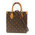 LOUIS VUITTON LV GHW Sac Plat BB 2 Way Shoulder Handbag M45847 Monogram Brown