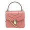 BVLGARI GWH Serpenti Forever 2Way Shoulder Handbag Calfskin Leather Pink