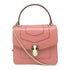 BVLGARI GWH Serpenti Forever 2Way Shoulder Handbag Calfskin Leather Pink