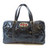 GUCCI GG GHW Shoulder Handbag 175401 PVC Black