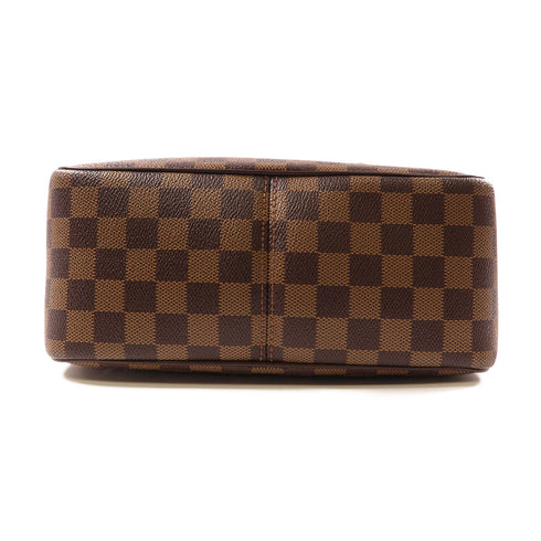 LOUIS VUITTON LV GHW Olaf MM Shoulder Bag N41441 Damier Brown