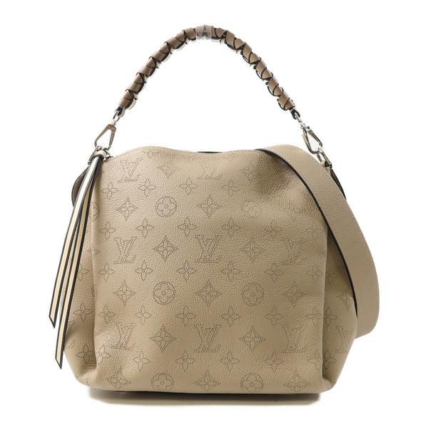 LOUIS VUITTON LV SHW Babylone BB 2 Way Bag M51767 Monogram Mahina Beige