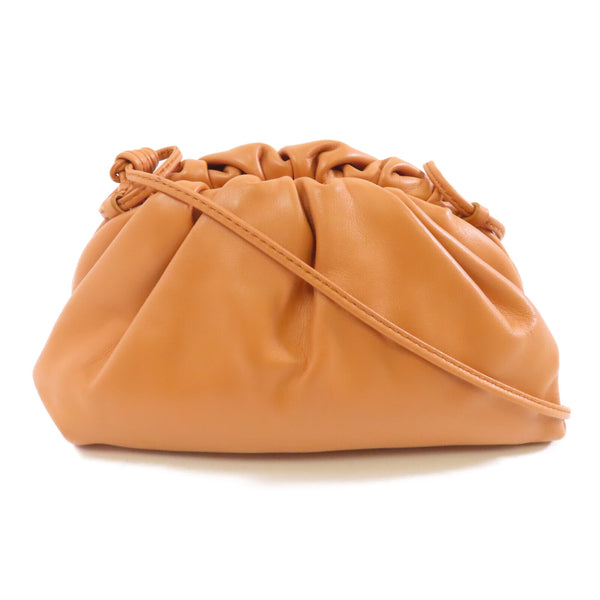 BOTTEGA VENETA BV GHW Shoulder Bag B09223186C Calfskin Leather Beige