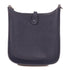 HERMES PHW Evelyne TPM Shoulder Bag Taurillon Clemence Leather Bleu Nuit