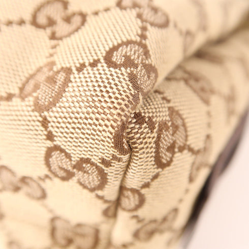 GUCCI Handbag 124542 GG canvas Brown