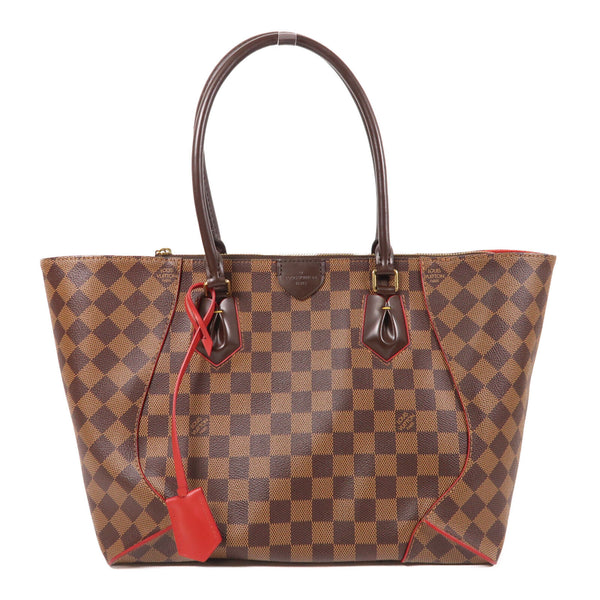 LOUIS VUITTON LV GHW Caissa MM Shoulder Tote Bag N41548 Damier Ebene