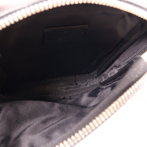 GUCCI GG SHW GG Waist Bag 450956 Coated Canvas Brown/Black