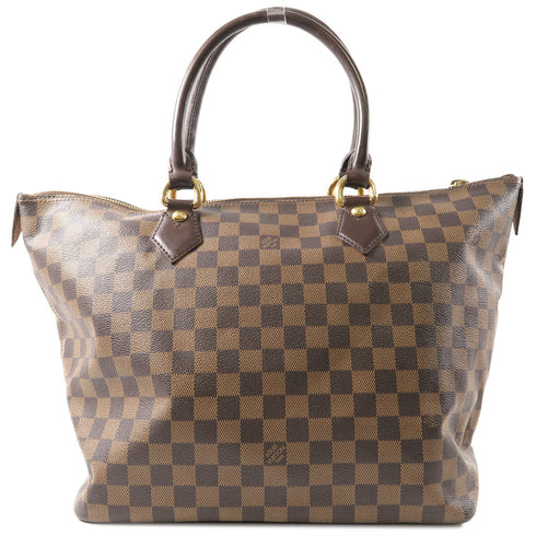 LOUIS VUITTON LV GHW Saleya MM Handbag Shoulder Bag N51182 Damier Brown