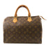 LOUIS VUITTON LV GHW Speedy 30 Handbag M41108 Monogram Brown v1