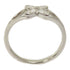 TIFFANY&CO Diamond Ring US#6.5 PT950 Platinum Silver Transparent