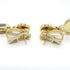 BVLGARI Onyx Earrings 18K Yellow Gold Black
