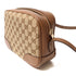 GUCCI GG SHW Shoulder Bag 520981 Coated Canvas/Calf Brown