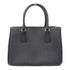 PRADA GHW Galleria 2 Way Shoulder Bag 1BA863 Saffiano Leather Black