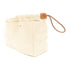 HERMES PHW Fourbi 25 Pouch Clutch Canvas Beige