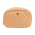 CHANEL CC GHW Cosmetic Pouch Calfskin Leather