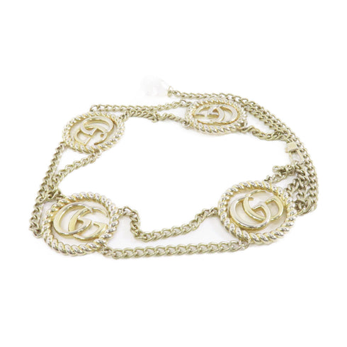 GUCCI GG Chain Belt Metal Gold Color