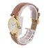 CARTIER Vendome Vermeil 590004 Quartz Watch Leather Belt White