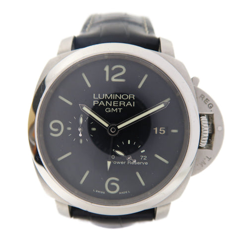 PANERAI Luminor Automatic Watch PAM00321 Leather Black