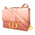 Christian Dior CD GHW Montaigne 30 Shoulder Bag Calfskin Leather Pink