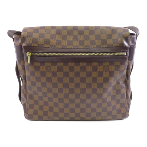 LOUIS VUITTON LV GHW District MM Shoulder Bag N41032 Damier Brown