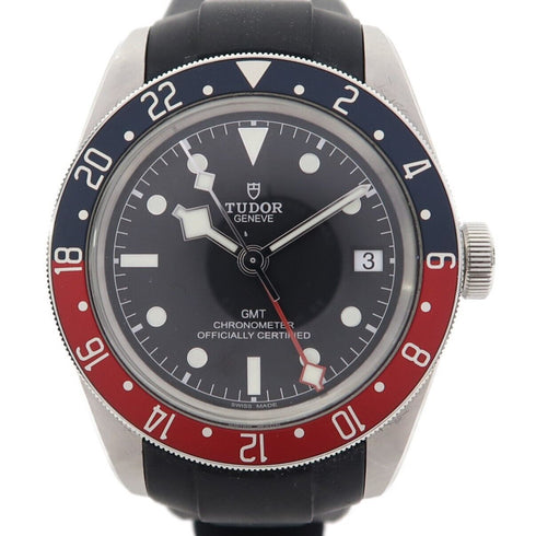 TUDOR Black Bay GMT Automatic Watch 79830RB Stainless Steel Black