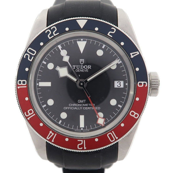 TUDOR Black Bay GMT Automatic Watch 79830RB Stainless Steel Black