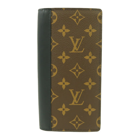 LOUIS VUITTON LV SHW Portefeuille Brazza Long Wallet M69410 Monogram Brown
