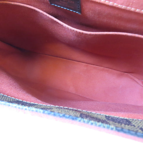 LOUIS VUITTON LV GHW Bastille Shoulder Messenger Bag N45258 Damier Brown