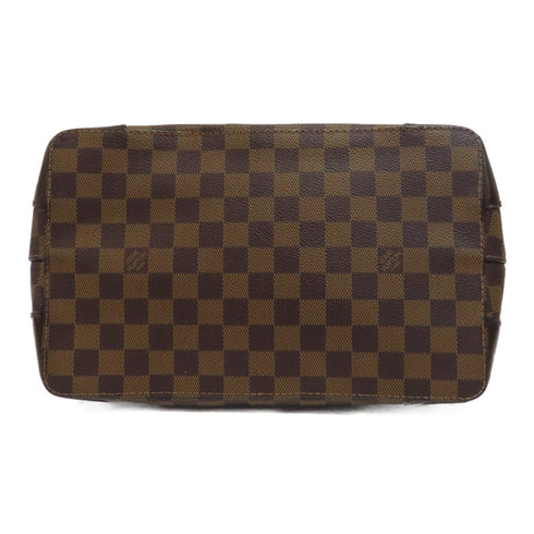 LOUIS VUITTON LV GHW Hampstead PM Tote Bag N51205 Damier Ebene Brown v1