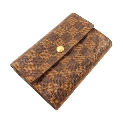 LOUIS VUITTON LV GHW Wallet Damier N63067 Brown
