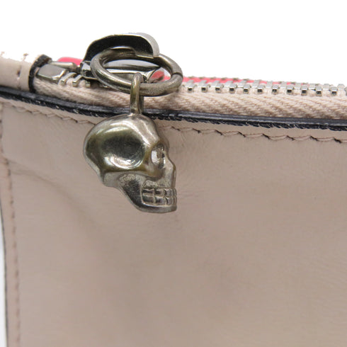 Alexander McQueen Clutch Nude Fuchsia 9331 TEST
