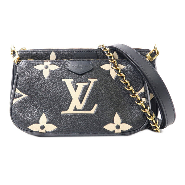 LOUIS VUITTON Multi Pochette Accessoires Shoulder Bag M45777 Empreinte Black
