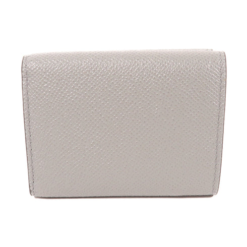 Dior GHW Wallet Tri-fold Calfskin Leather Light Blue