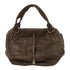 CELINE SHW Shoulder Bag Calfskin Leather Brown