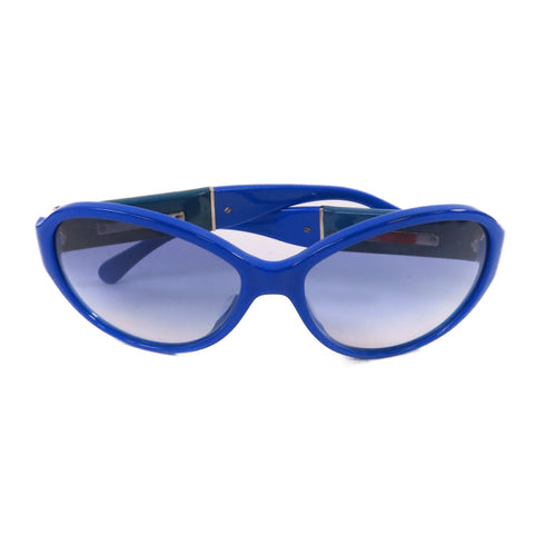 CHANEL CC Sunglasses BCL0215025 PVC Blue