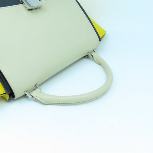 CELINE SHW Celine Tapeze 2 Way Shoulder Bag Calfskin Leather Beige ...