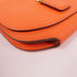 HERMES GHW Mini Convoyeur Shoulder Bag Evercolor Leather 9J Feu