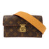 LOUIS VUITTON LV GHW Wallet Waist Bag M68549 Monogram Brown