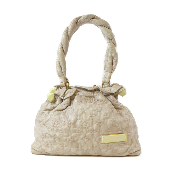 LOUIS VUITTON LV GHW Stratus GM Tote Bag M95367 Monogram Olympe White