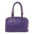 PRADA GHW Vitello Daino Shoulder Bag B3091M Leather Purple