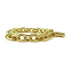 LOUIS VUITTON LV Padlock Charm Bracelet 18K Yellow Gold #16.5cm