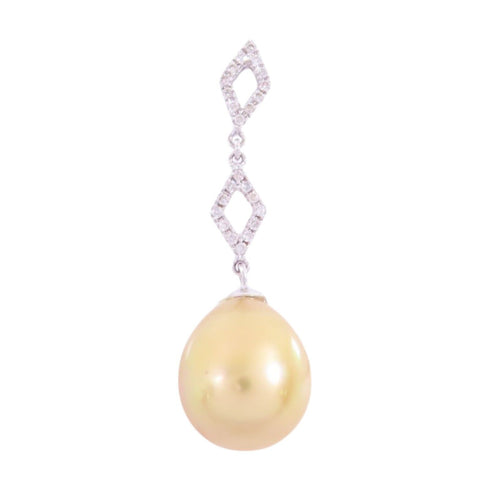 JEWELRY Diamond Pendant Top 18K White Gold v2